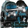 ZESTAW 5w1 PLECAK SZKOLNY GAMING GAMEPAD KOMPLET 5w1 DLA CHŁOPAKA Z PADEM